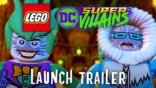 Official LEGO DC SuperVillains Launch Trailer [upl. by Htiekel]