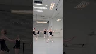 How we do Pointe Combination in Center  Osipova Ballet Academy  Vaganova training in California [upl. by Kliber]