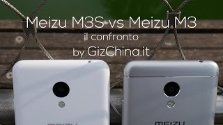 CONFRONTO  Meizu M3S vs Meizu M3 [upl. by Honora]