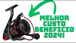 MELHOR MOLINETE CUSTO BENEFICIO 2024 KASTKING SHARK III unboxing [upl. by Luba800]