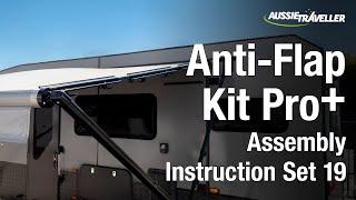 Anti Flap Kit Pro Assembly Instruction Set 19  Aussie Traveller AntiFlap Kit [upl. by Ethelred]