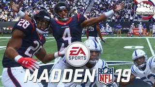 MADDEN NFL 19  Playoffs Saison 1819 Wildcard Round  AFC Colts  Texans [upl. by Treulich]