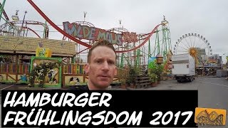 Hamburger Frühlingsdom 2017 Rundgang  Funfairblog 102 HD [upl. by Niatsirt696]