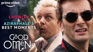 Crowley and Aziraphales Best Moments  Good Omens  Prime Video [upl. by Naquin]