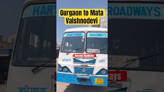 Gurgaon to Shree Mata Vaishnodevi Devi Katra  Haryana Roadways Non AC Bus  गुड़गाँव से कटरा बस [upl. by Yspyg527]