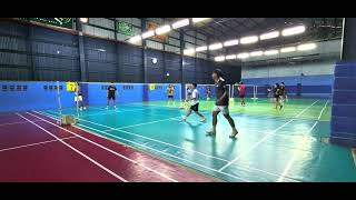 Dropsmash Sunday Badminton Queuing 102724 Prince amp Reiven vs JP amp Dennis [upl. by Saville11]