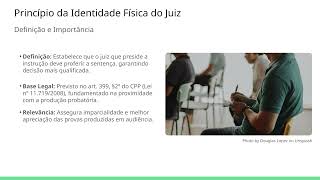 10 Princípios Processuais Penais Princípio da Identidade Física do Juiz [upl. by Suryt]