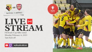 Watford v Arsenal  FA Youth Cup Fifth Round LIVE [upl. by Cia]