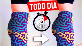 Treino de 8 Minutos para Diminuir Barriga em 15 Dias TESTADO [upl. by Ahserkal]