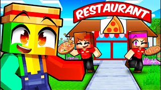 Awariz ouvre une PIZZERIA sur Minecraft [upl. by Goodman]