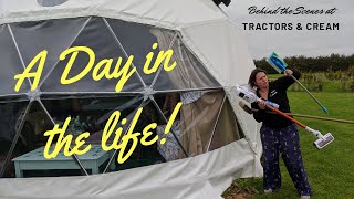 A Day in the Life  Owning and running a glamping site [upl. by Mascia]