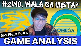 ANG PAGBABALIK NI H2WO  OMG VS ONIC GAME ANALYSIS BY OHMYV33NUS [upl. by Legge]