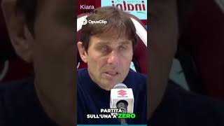 Conferenza Conte Post Torino Napoli 0 1 Le Dichiarazioni della Vittoria Press Conference Napoli [upl. by Annawal782]