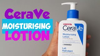 CeraVe Moisturising Lotion REVIEW [upl. by Khoury]