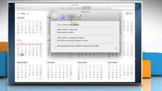 How to use week calendar in Mac® OS X™ [upl. by Areic452]