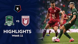 Highlights FC Krasnodar vs Rubin 31  RPL 202021 [upl. by Imyaj]