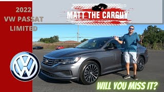 Will you miss the 2022 VW Passat Limited Full walk around review and test drive [upl. by Neill403]