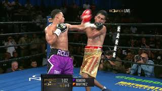 Rolando Romero vs Javier Martinez Full Highlights [upl. by Enhpad]