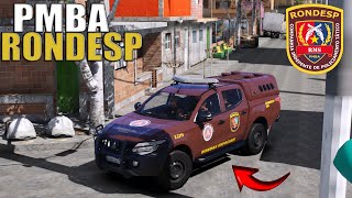 RONDESP NAS RUAS  GTA 5 POLICIA [upl. by Ytsihc979]