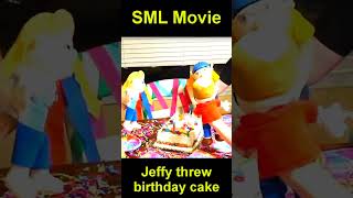 SML Movie Jeffy threw birthday cake [upl. by Colburn567]