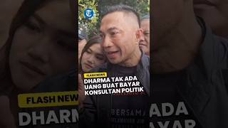 Dharma Pongrekun Saya Tidak Punya Duit Buat Bayar Konsultan Politik [upl. by Cliff]