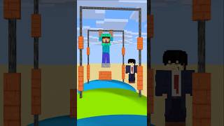 HELP Herobrine Pull Up Jump friendship shorts trending anime [upl. by Nojel818]