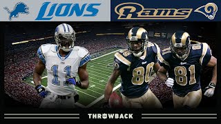 6 Lead Changes in a Wild Shootout Lions vs Rams 2006 Week 4 [upl. by Thilde]