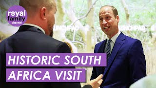 Inside Prince Williams Landmark South Africa Trip amp Earthshot Prize [upl. by Oidale]