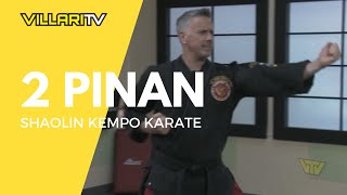 2 Pinan  Shaolin Kempo Karate  VillariTV [upl. by Botnick438]