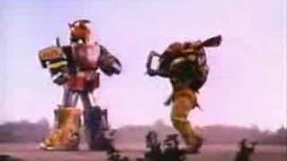 Zyu2 Grumble Bee Zord Battle [upl. by Uhp576]