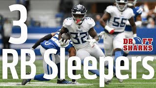 Draft These 3 RB Sleepers with BIG Upside  Fantasy Football [upl. by Alidia]