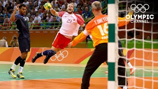 2️⃣8️⃣  Denmark win epic Handball Final 31DaysOfOlympics [upl. by Ahsaetan604]