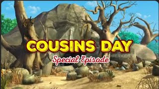 JUNGLE KE RISHTE  WORLD COUSIN DAY Special Episode  JUNGLE BOOK  MOWGLI CARTOON [upl. by Jehanna98]