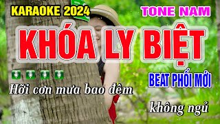 Karaoke Khoá Ky Biệt Tone Nam [upl. by Haroldson]