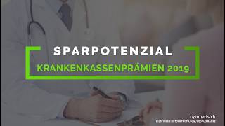 Comparis News Krankenkassenprämien 2019 [upl. by Yrahk402]