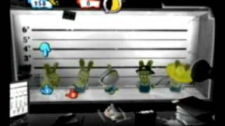 Rayman Raving Rabbids 2 mini game 8Usual Rabbids [upl. by Aihsemat]