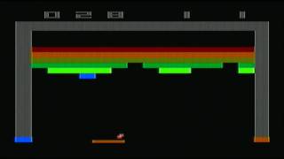 Atari 2600 Breakout gameplay [upl. by Fedak]