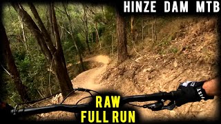 HINZE Dam MTB Trails  FULL RUN RAW [upl. by Notsnorb]