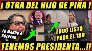 SABADAZO ¡ EL HIJO DE PIÑA Y SUS PALEROS ATACAN AL PRESIENTE  CLAUDIA LISTA PARA EL 1RO  HAY VIDEO [upl. by Ame]