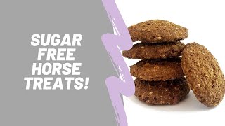 Sugarfree horse treats  Simple and easy recipe [upl. by Jea]