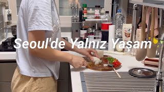 vlog Korede yalnız yaşamak  Kore tavuk yemeği  Ikea [upl. by Durham]