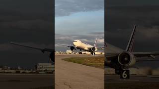 Pesawat Air France Takeoff Lax B777 [upl. by Iroc]