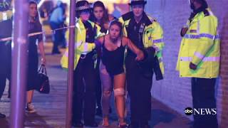 19 dead in possible suicide blast at Ariana Grande UK concert explosion [upl. by Elletnwahs]