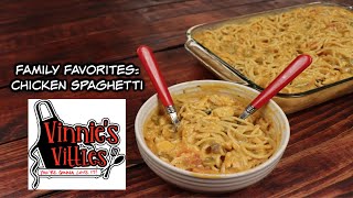 Chicken Spaghetti  Family Favorites Series Episode 7 [upl. by Oiluarb]