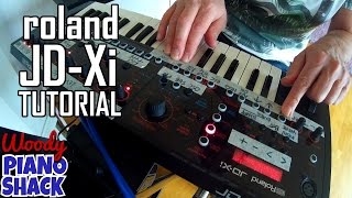 Roland JDXi tutorial  Song breakdowns plus tips amp tricks [upl. by Kcirdez96]