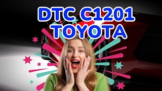 dtc c1201 toyota [upl. by Eeliab]