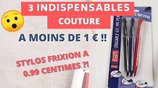 INDISPENSABLES COUTURE A MOINS DE 1 EURO [upl. by Forrest]