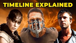 Complete MAD MAX Timeline Recapped [upl. by Llennaj]