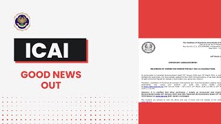 icai good news out for all ca inter and final students for may 2024 exam [upl. by Elletnwahs]