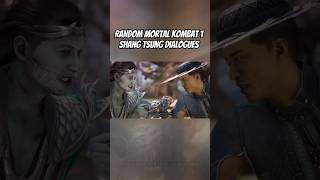 More Random Mortal Kombat 1 Shang Tsung Intro Dialogues [upl. by Younger959]